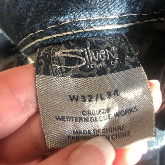 Suki Silver Jeans - Picture 7 of 11